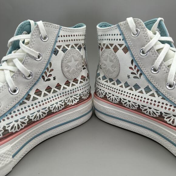 Converse Chuck Taylor All Star Lift High Shoes Women's US 11 Día De Muertos 2024 - Picture 5 of 10